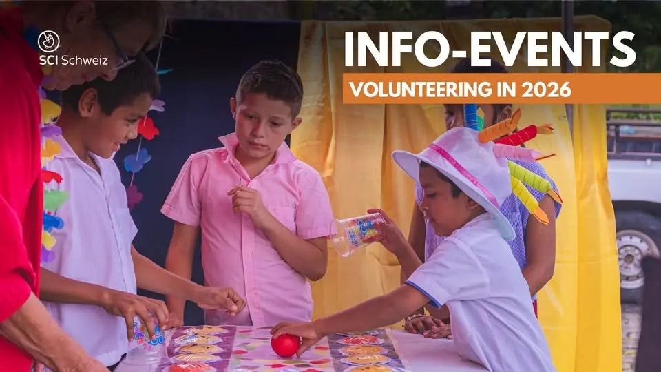 Volunteering in Switzerland and abroad: Info-event