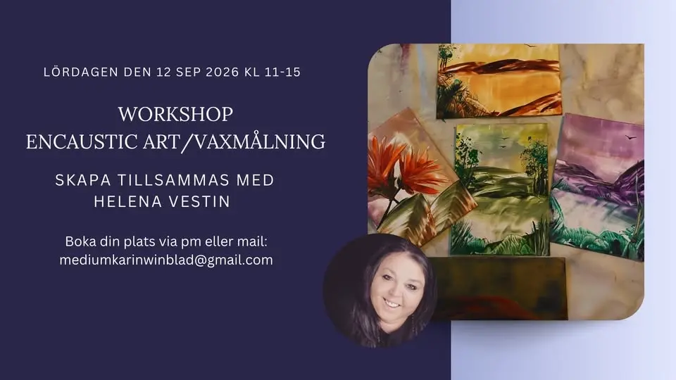 WORKSHOP – ENCAUSTIC ART/VAXMÅLNING