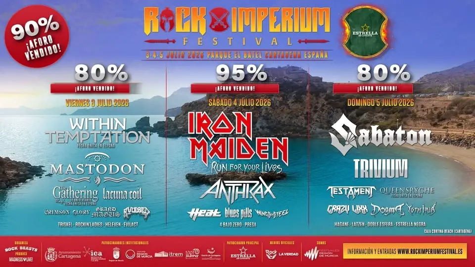 Rock Imperium Festival 2026 (Cartagena)