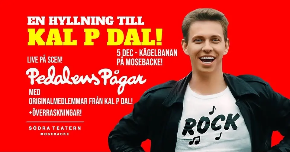 En Hyllning Till Kal P Dal - Med Pedalens Pågar