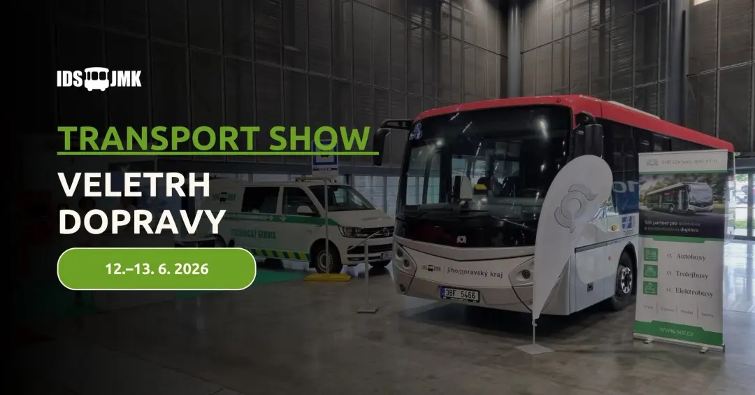Transport Show 2026 – stánek KORDIS JMK, a.s.