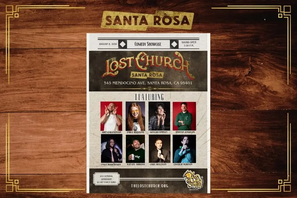 Ok Good Comedy Showcase - Santa Rosa