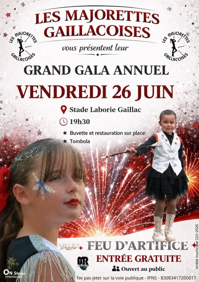 ✨️ GALA 2026 ✨️ LES MAJORETTES GAILLACOISES ✨️