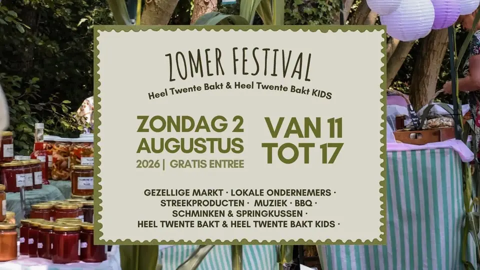 Zomerfestival: Heel Twente Bakt
