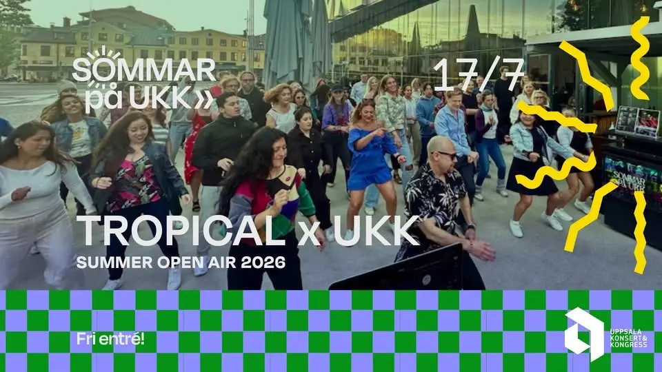 TROPICAL x UKK – SUMMER OPEN AIR PARTY! Fredag 17 juli