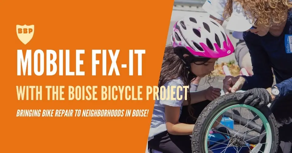 Mobile Fix-It with the Boise Bicycle Project | Free Youth Bike Repair!