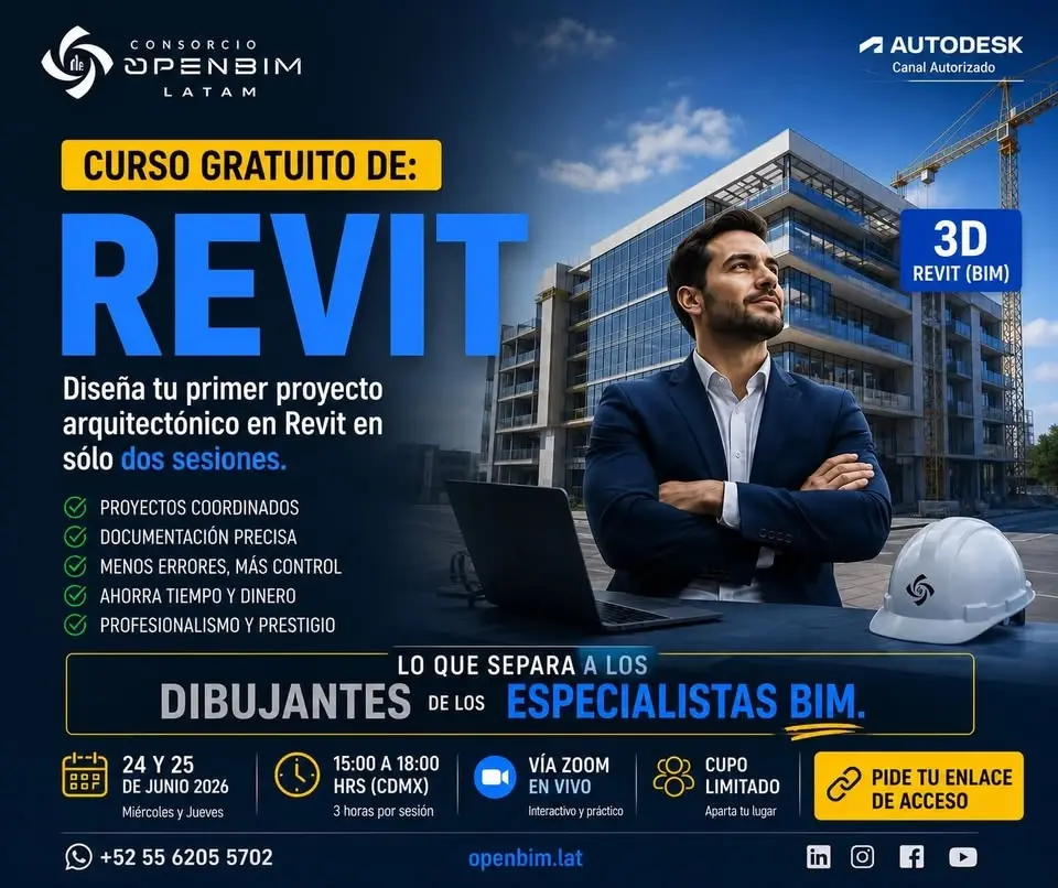 Curso gratuito de Revit