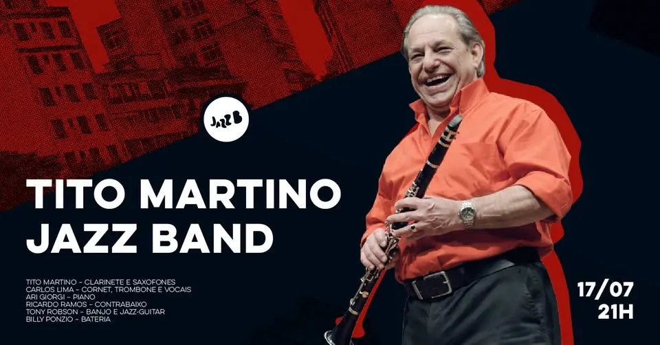 Tito Martino Jazz Band no JazzB