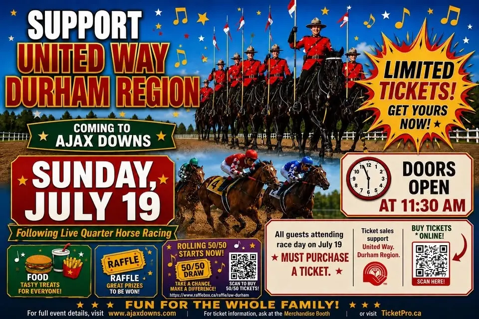 Musical Ride at Ajax Downs