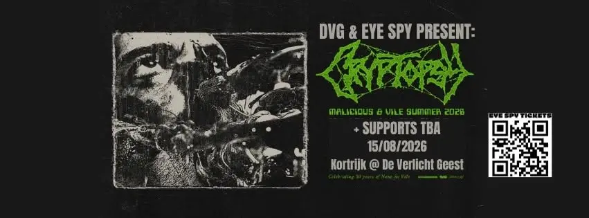 CRYPTOPSY (can) + LENG TCH'E (bel) + MALFESTED (bel)
