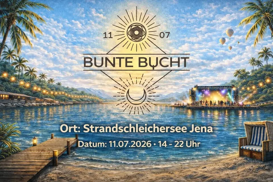 BUNTE BUCHT JENA – Electronic Open Air 2026 