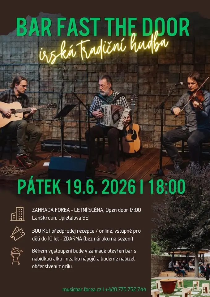 Bar Fast the Door - irská tradiční hudba