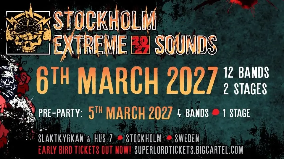 STOCKHOLM EXTREME SOUNDS 2027 - The 5th Anniversary