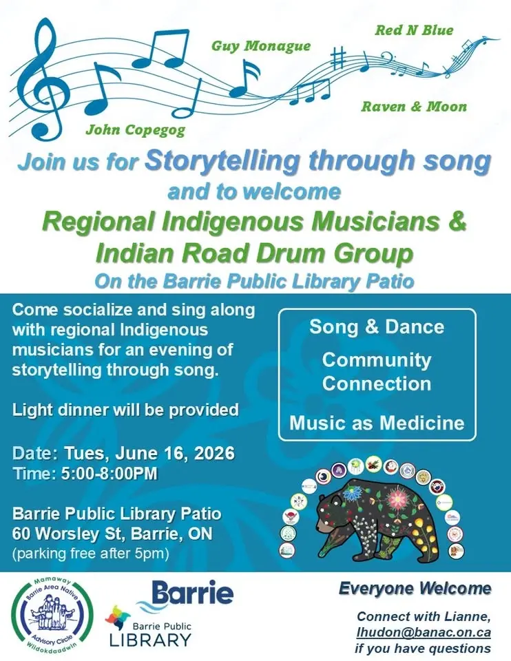 Storytelling through song event