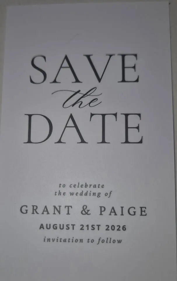 Grant and Paige Wedding