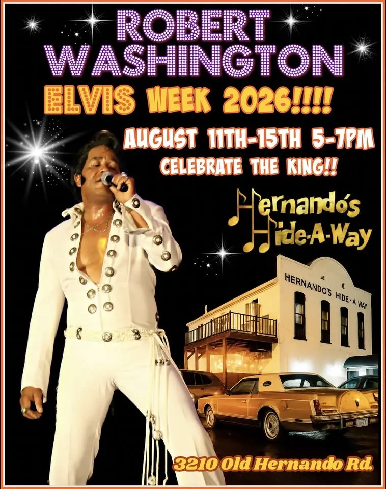 Robert Washington Dinner Show - ELVIS WEEK