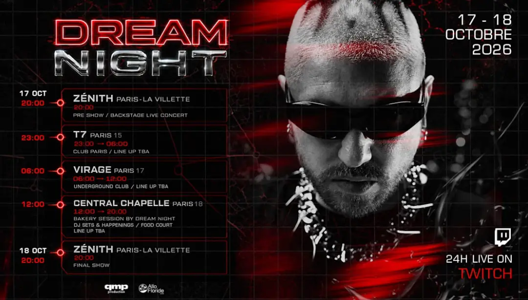 Mosimann : Dream Night — Central Chapelle + Zénith
