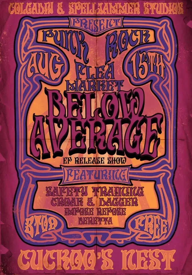 Punk Rock Flea Market (Below Average EP Release)  