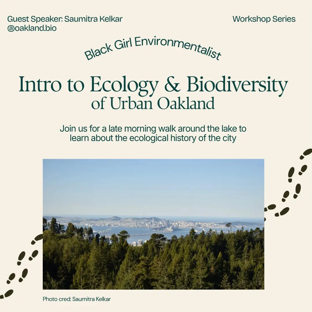 Intro to Ecology & Biodiversity of Urban Oakland