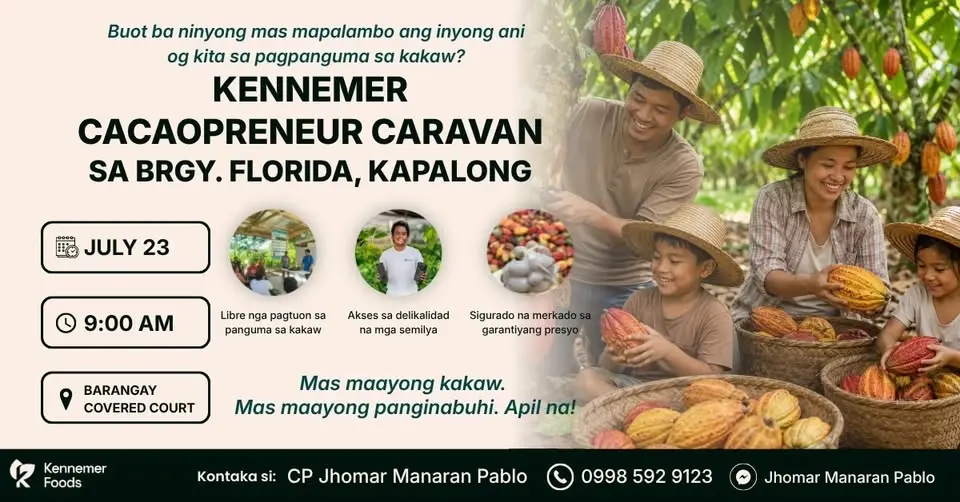 Kennemer CacaoPreneur Caravan sa Kapalong
