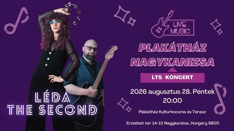 Léda The Second koncert // Plakátház Kultúrkocsma és Terasz