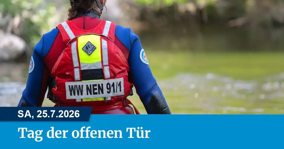 Tag der offenen Tür zum 80-jährigen Jubiläum der Wasserwacht Neunburg v.W.