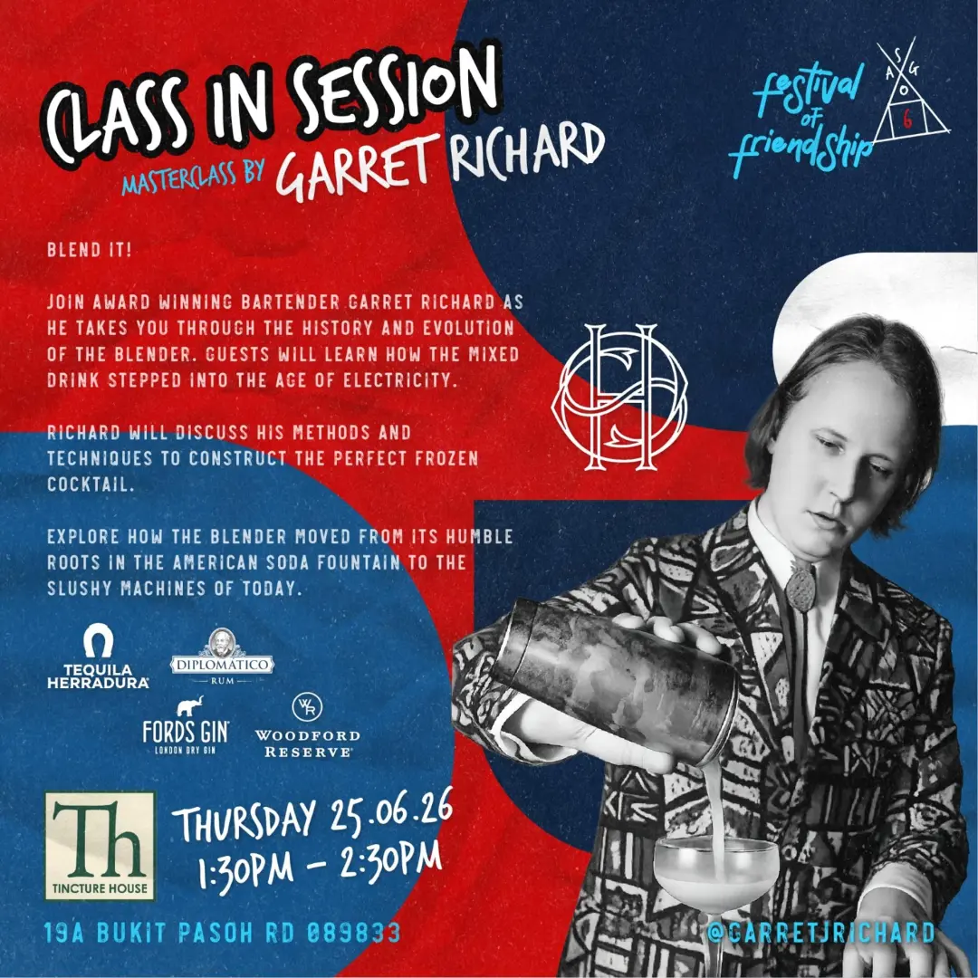 Blend It! - A Masterclass with Garret Richard: Sunken Harbor Club, NYC