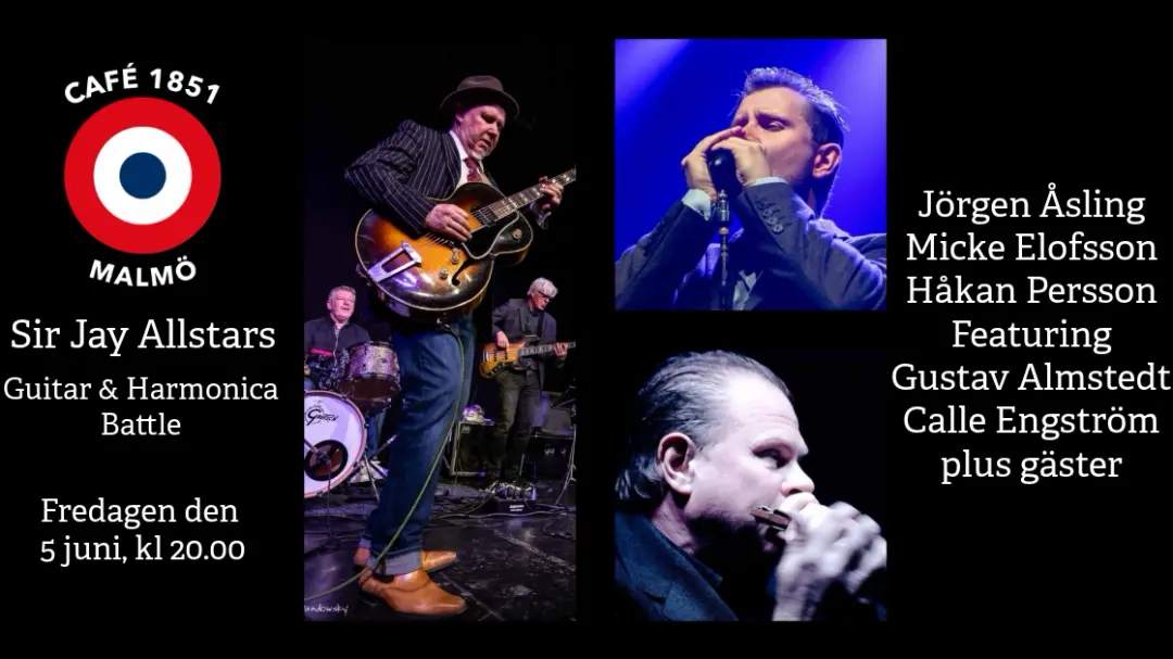 Sir Jay Allstars - Guitar & Harmonica Battle