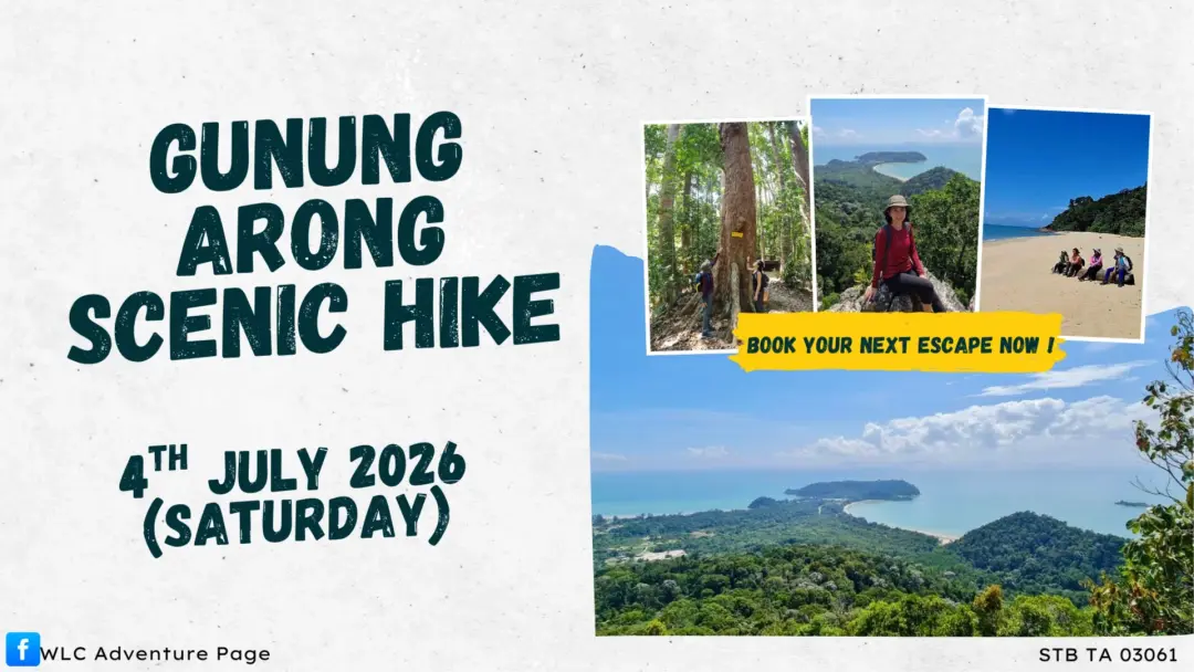 Gunung Arong Scenic Hike <day trip> [CONFIRMED]