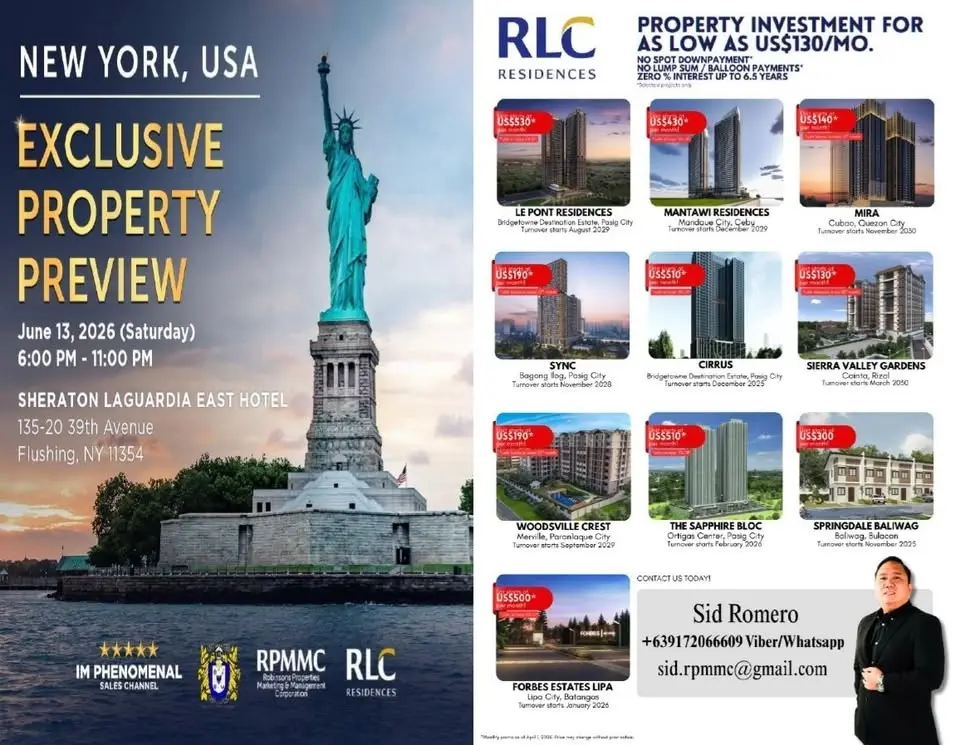 RLC Residences Exclusive Property Preview