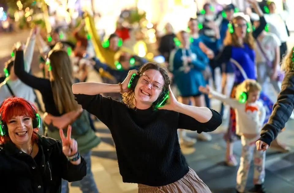 Silent Disco Tours - SPARK Ipswich Arts Festival 