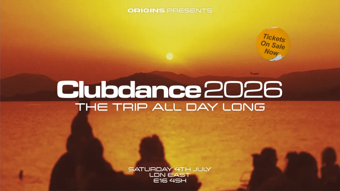 Origins x Clubdance 2026: The Trip (All Day Long) - SOLD OUT