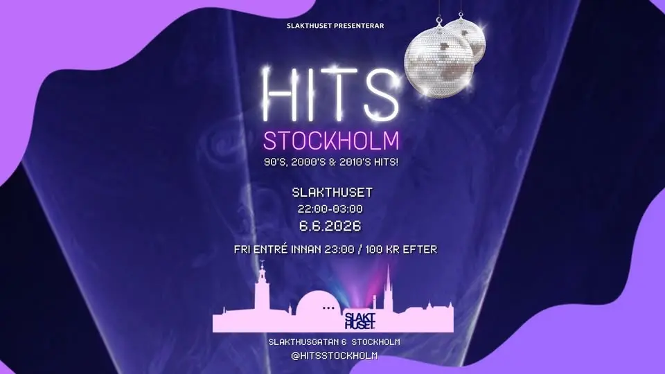 HITS Stockholm 90's, 2000's & 2010's │ Rooftop: Demand