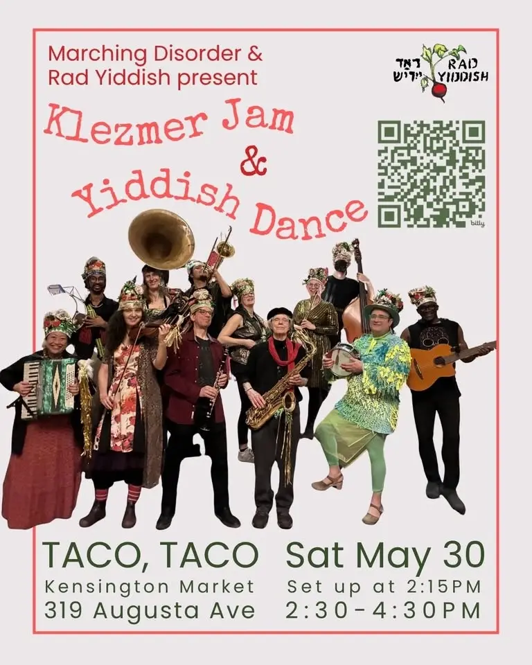 KLEZMER JAM & YIDDISH DANCE!