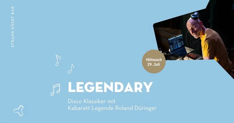 Legendary - Disco Klassiker mit Kabarett Legende Roland Düringer