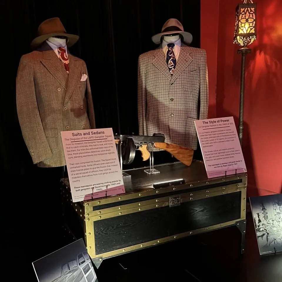 Gangster Squad Exhibit Tour of Los Angeles Police Museum