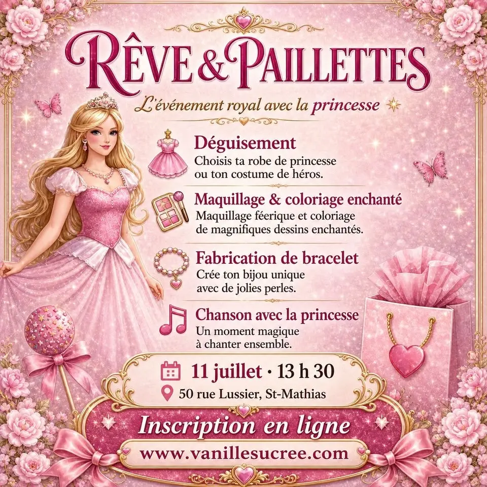 RÊVE & PAILLETTES | PRINCESSE ✨