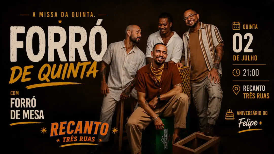 Forró De Mesa Na Missa De Quinta