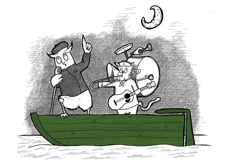 Stewart Lee plus musicians TBA perform PEA GREEN BOAT 