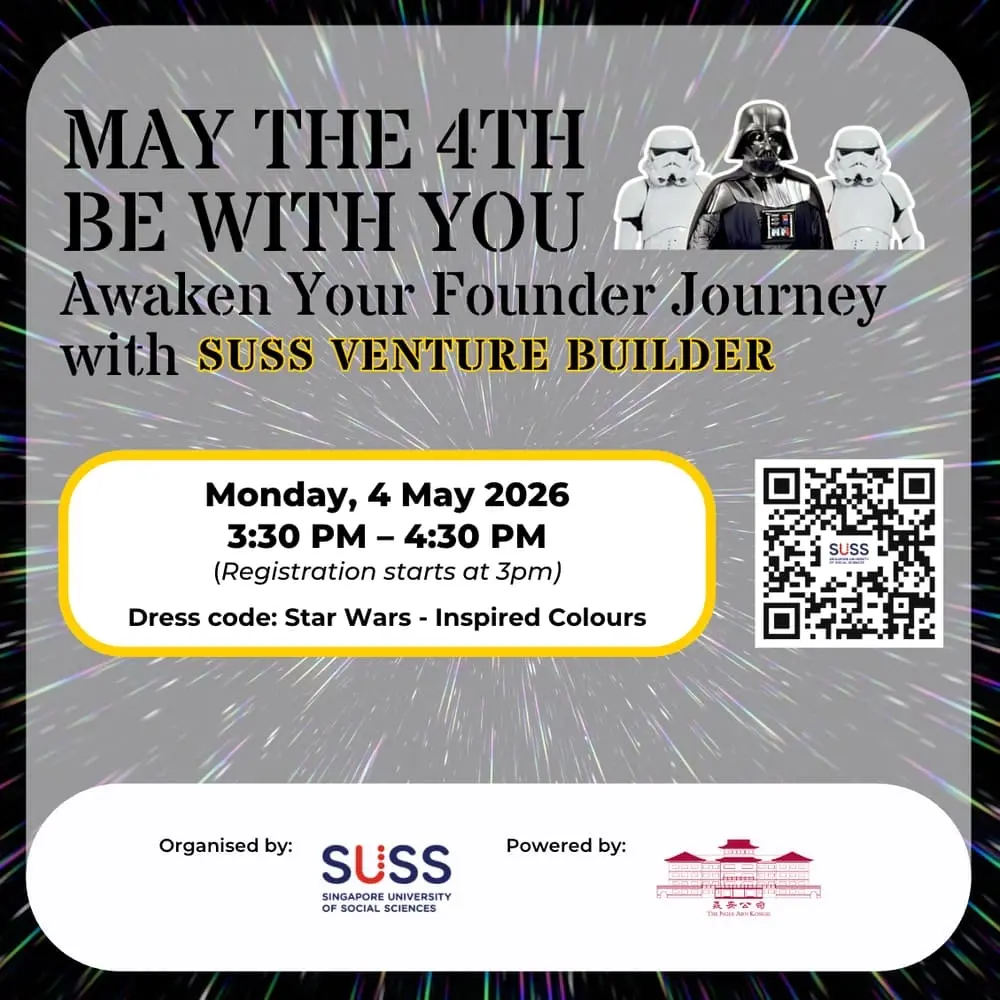 SUSS Venture Builder Cohort 15 Info Session (Star Wars Edition)
