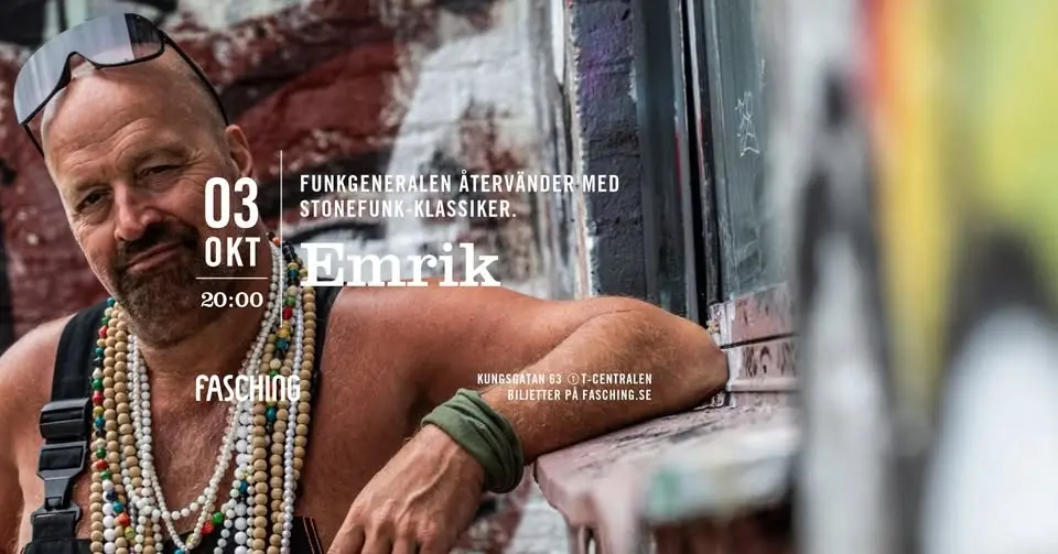Emrik & Wefunky Band | Fasching, Stockholm