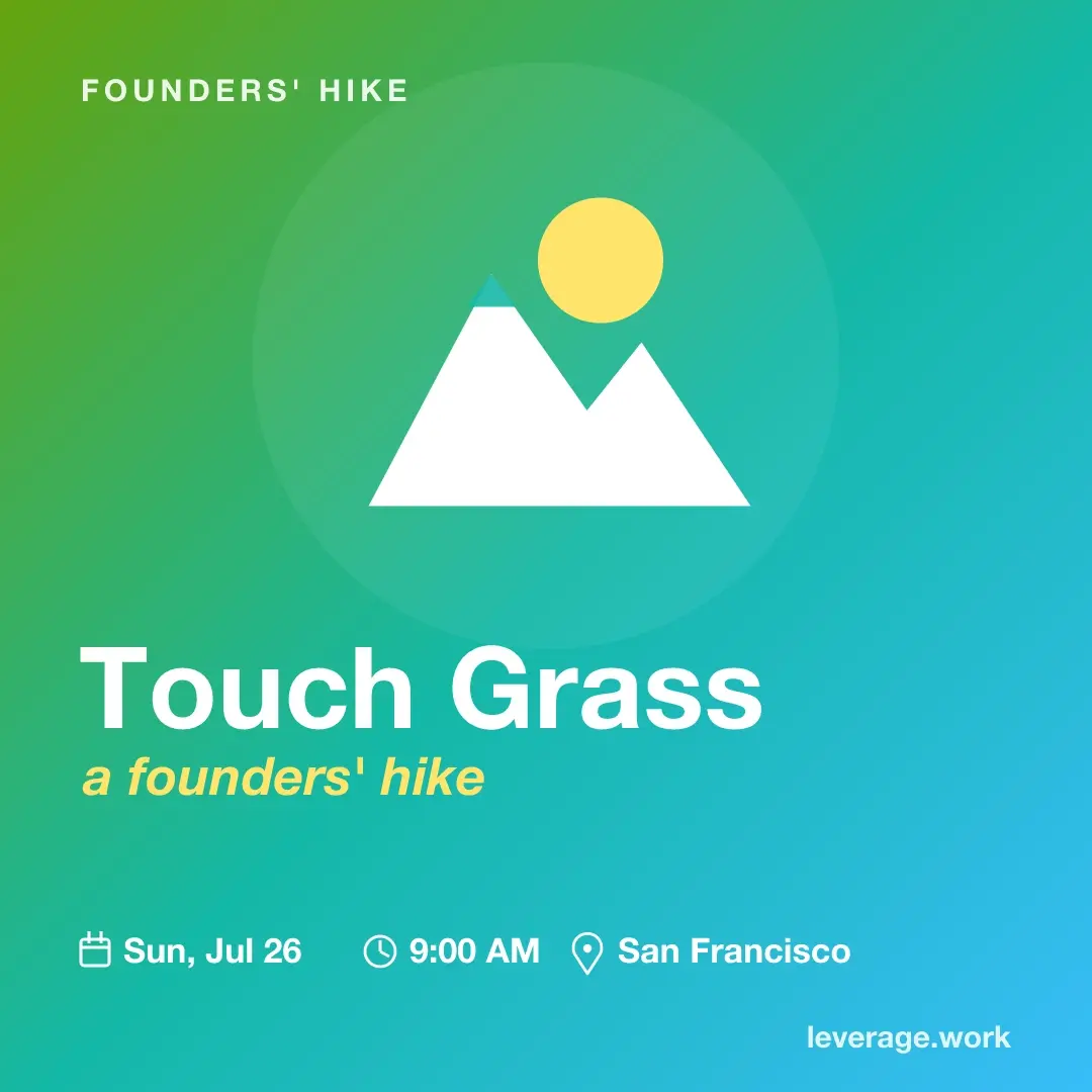 Touch Grass & Walk in the Park