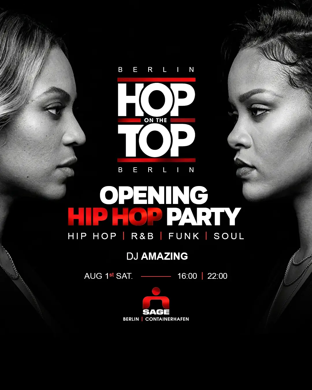 Hop on The Top BERLIN - Opening Party (Hip Hop, R&B, Funk & Soul)