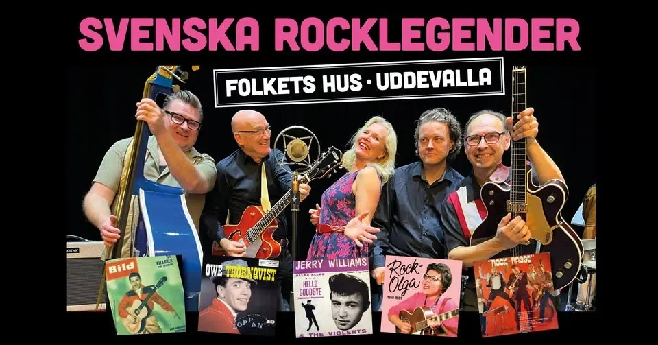 Svenska rocklegender - Folkets Hus
