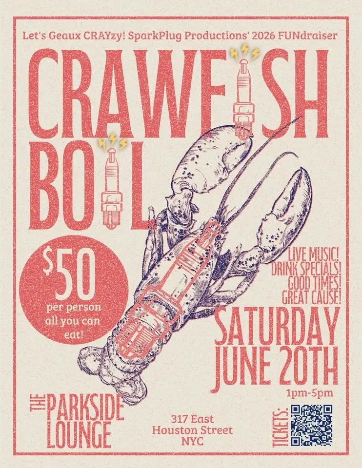 Let's Geaux CRAYzy! SparkPlug's 2026 FUNdraiser Crawfish Boil!
