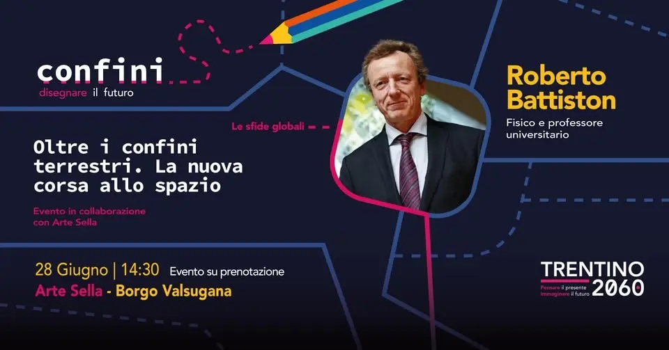 OLTRE I CONFINI TERRESTRI. LA NUOVA CORSA ALLO SPAZIO con Roberto Battiston