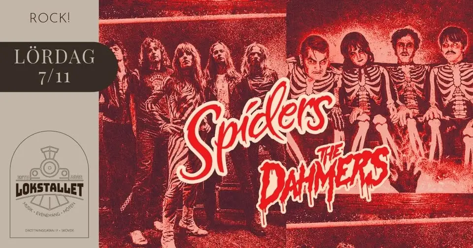 The Dahmers & Spiders | Lokstallet