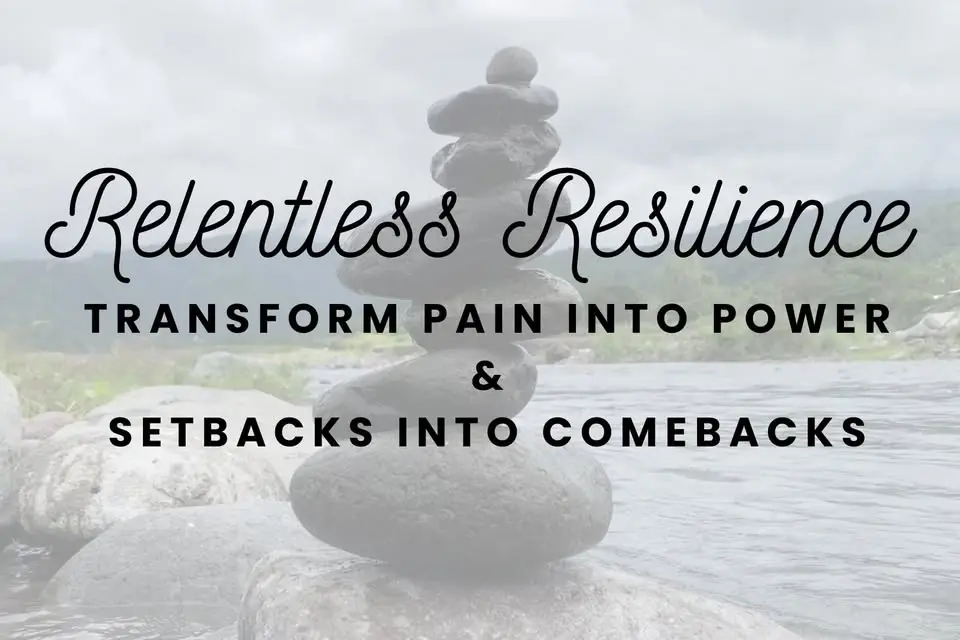 Relentless Resilience | A Powerful Workshop with Tah’Ron Cannon