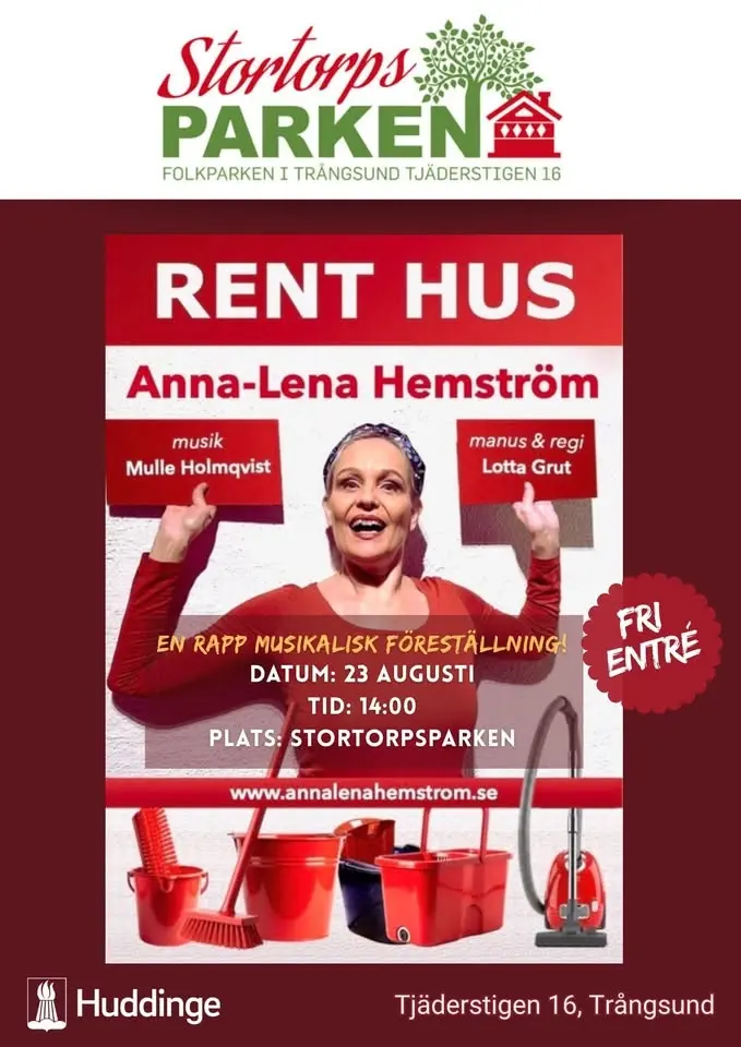 🎭🎵 MUSIKALISK FÖRESTÄLLNING ”RENT HUS” 🎵🎭