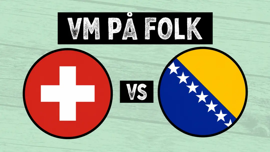 Sveits vs Bosnia-Hercegovina